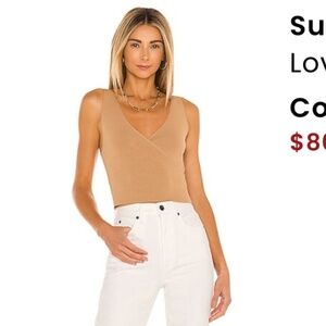 Lovers + Friends crossover tank